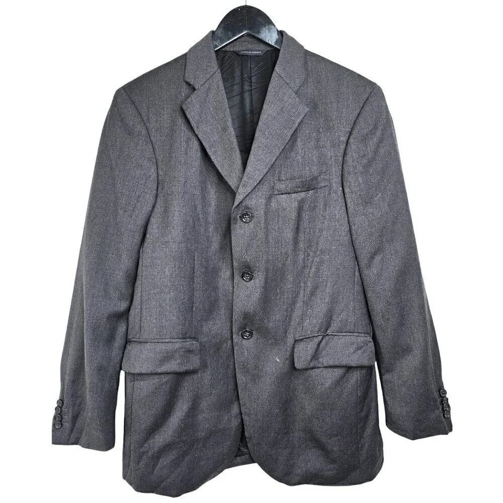 Banana Republic Modern Fit Suit Wool Jacket in Gray 38S